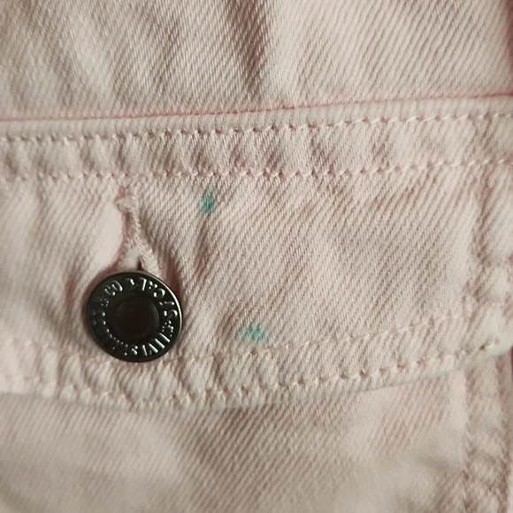 LEVIS GIRLS PINK DENIM JACKET SIZE LARGE NEW WITH TAGS